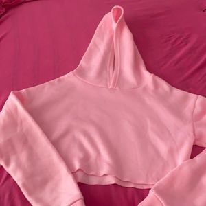 Pink Cropped Sweater